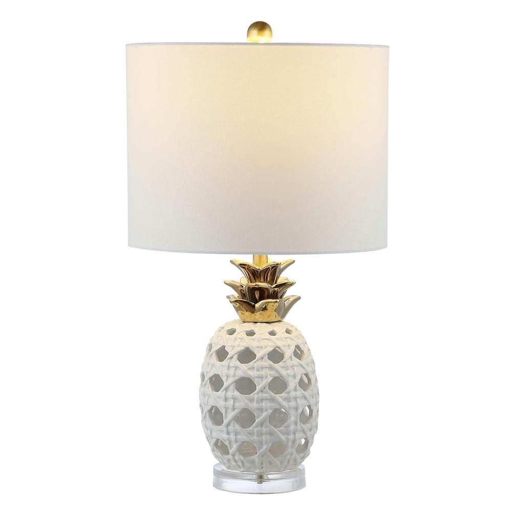 Sonny Table Lamp - 24 Inch Height - TBL4357 - White - Safavieh