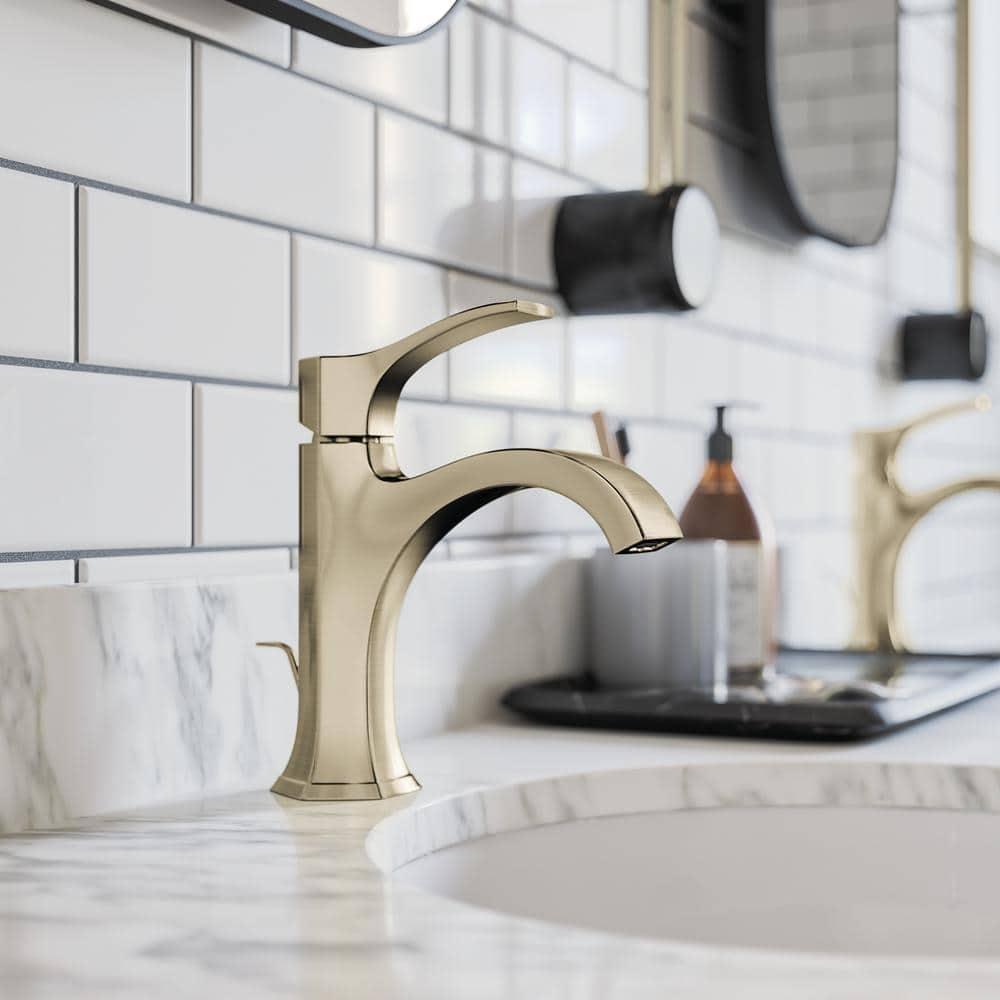 Hansgrohe Locarno Single Hole Bathroom Faucet with Drain Assembly 04810820