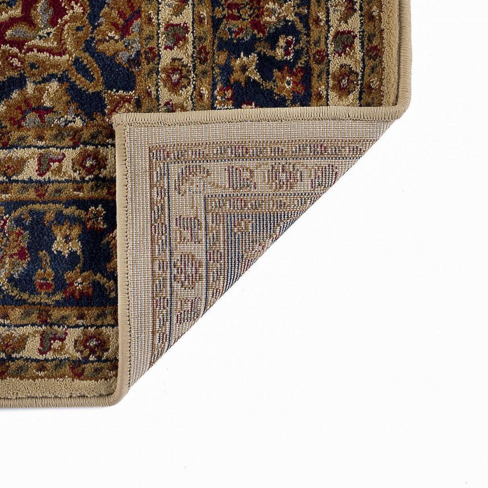 Sensation Border Ivory 9 ft. x 12 ft. Indoor Area Rug
