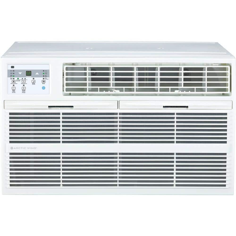 Arctic Wind 12000 BTU Through The Wall Air Conditioner for 550 Square Feet with Heater and Remote Included