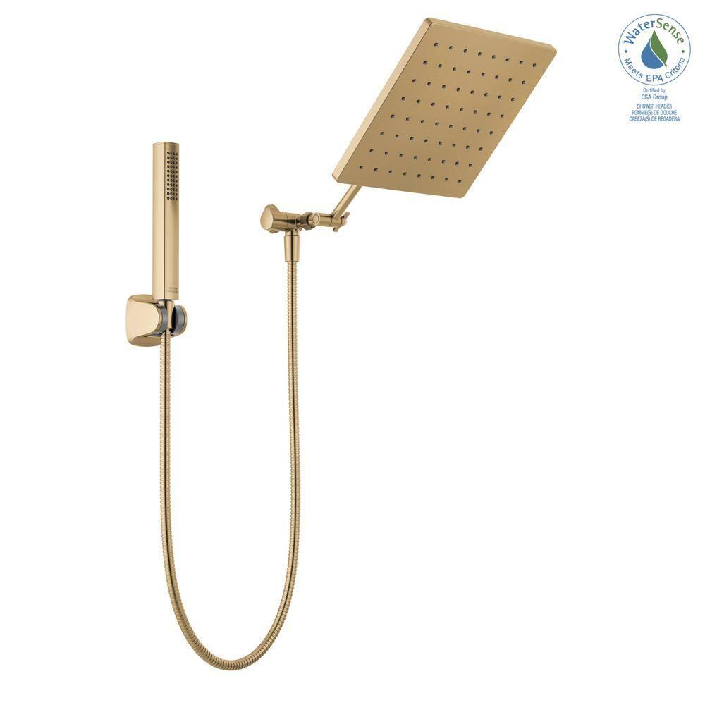 10-inch Raincan Shower Head and Hand Held Shower Combo, Rainfall Shower Head and Hand Shower