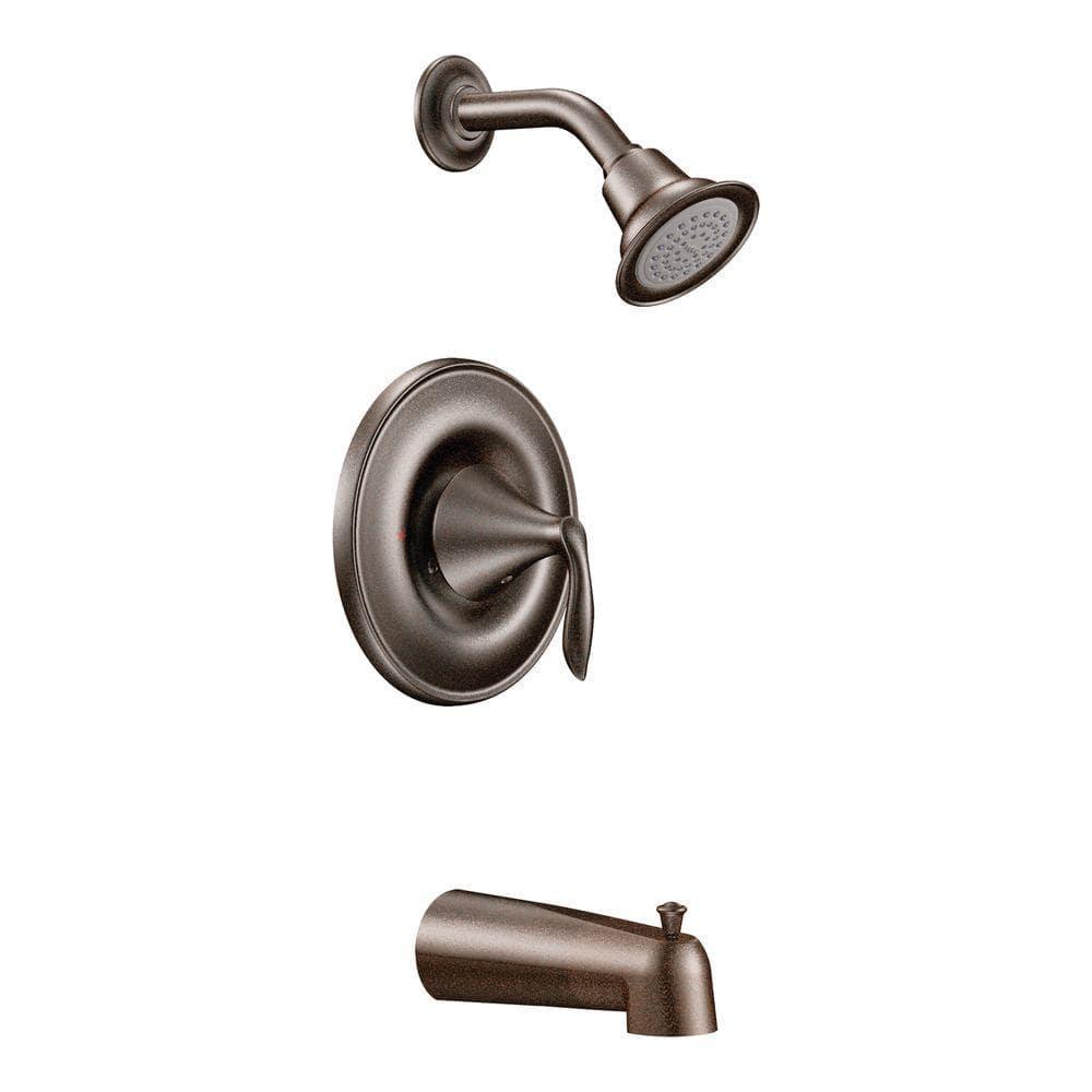 Eva Pressure Balance Tub and Shower Faucet Trim with Lever Handle and Posi-Temp
