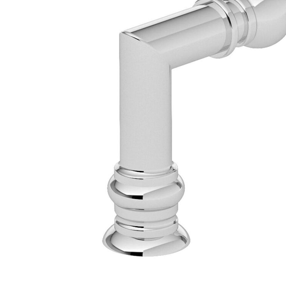 Richelieu Hardware BP878996140 Firenze Collection 3 3/4-inch (96 mm) Center-to-Center Chrome Traditional Round Cabinet and Drawer Pull Handle for Kitchen, Bathroom, and Furniture