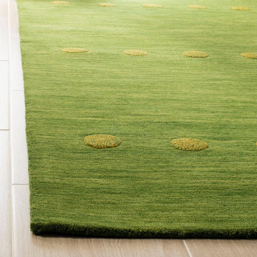 Himalaya HIM590 Hand Loomed Area Rug - Green - 5'x8' - Safavieh.