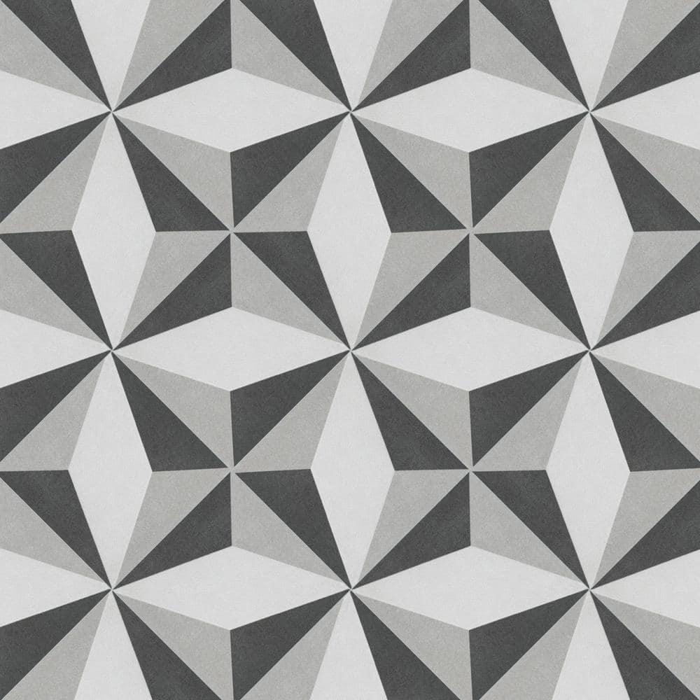 Merola Tile Twenties 4" x 4" Ceramic Patterned Wall & Floor Tile