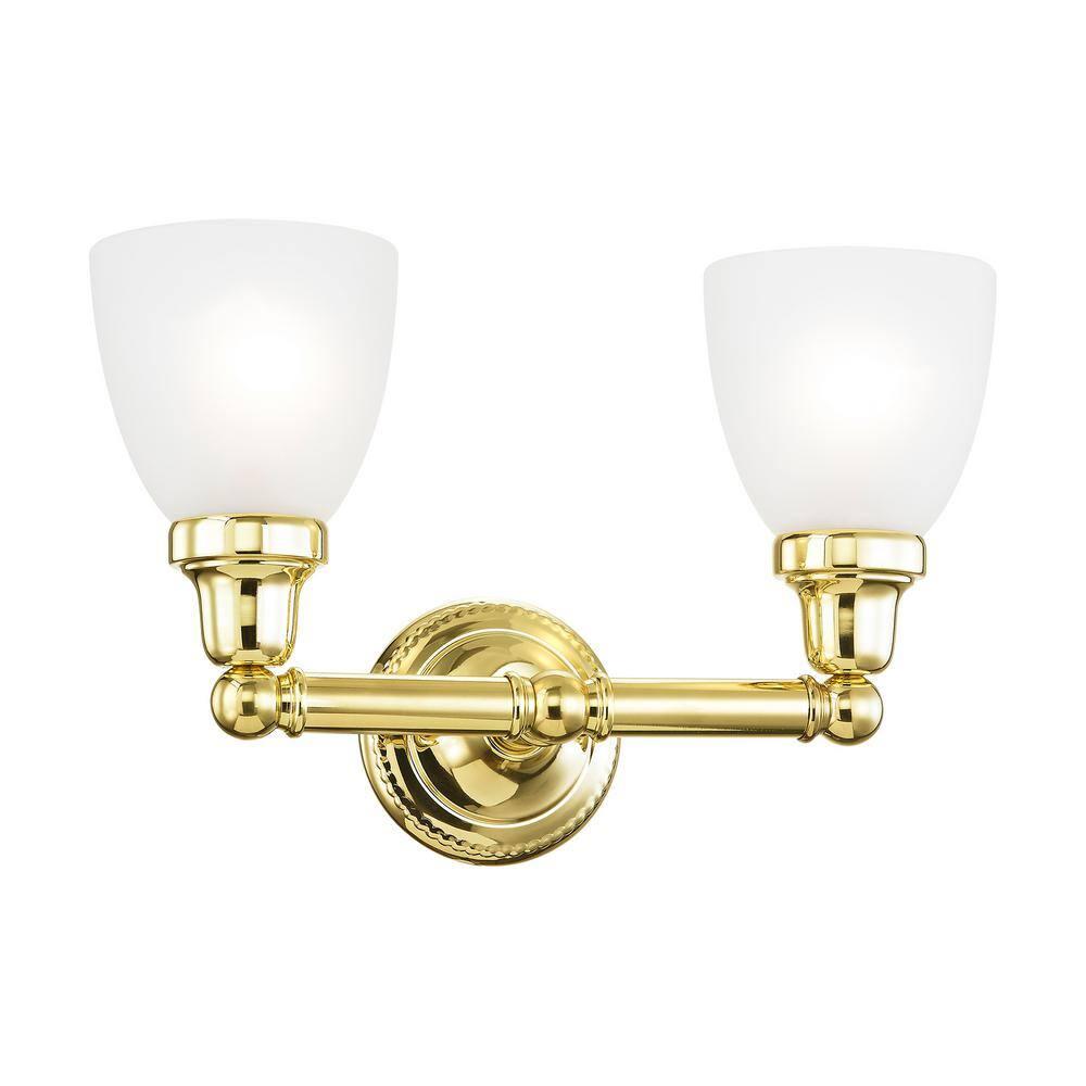Livex Lighting Classic 2 - Light Vanity in  Polished Brass