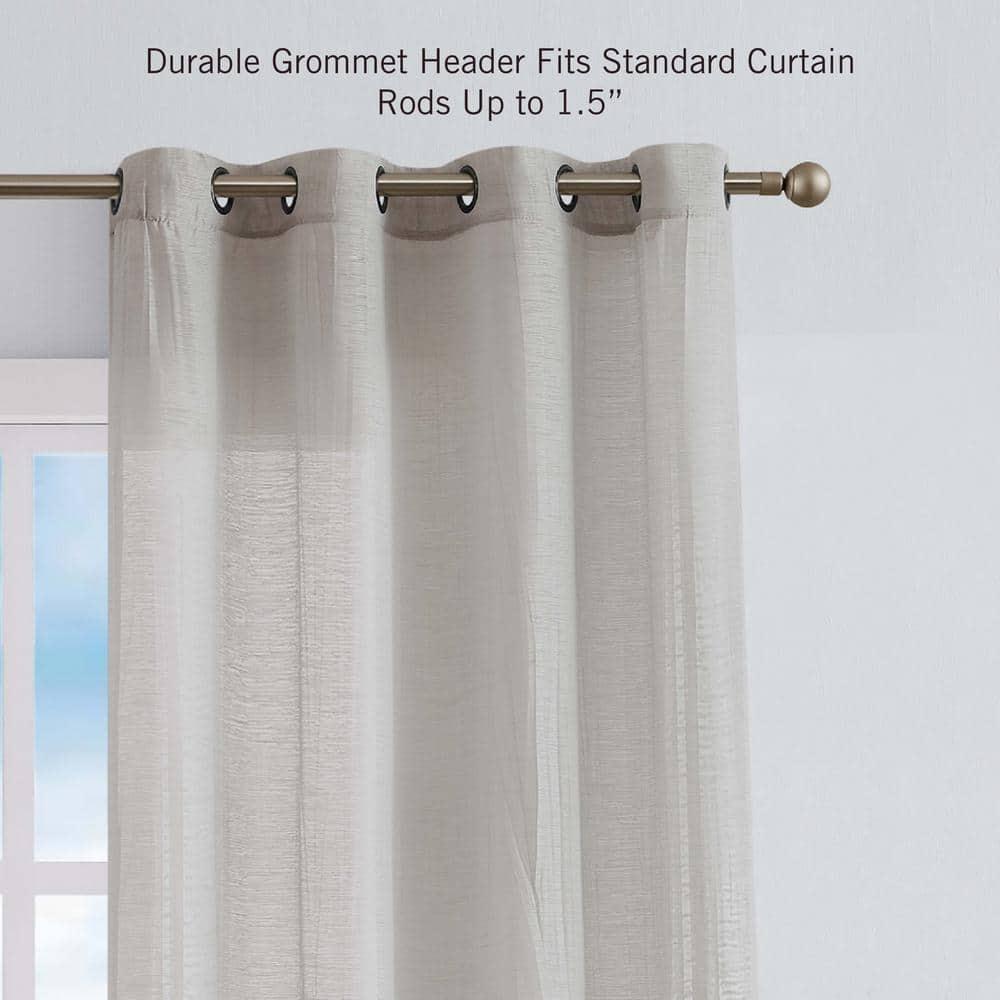 Nautica Cordelia Crushed Sheer Window Curtains & Reviews | Wayfair