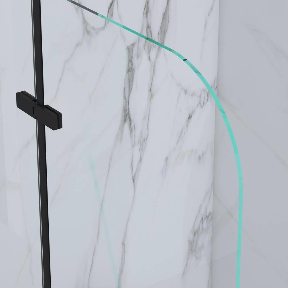 Jraty 39'' - W x 55'' H Door Frameless Tub Door with