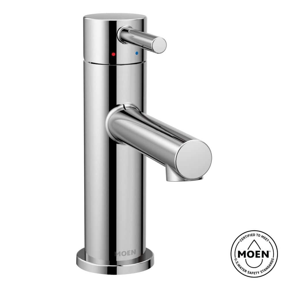 Align Single Hole Bathroom Faucet with Drain Assembly