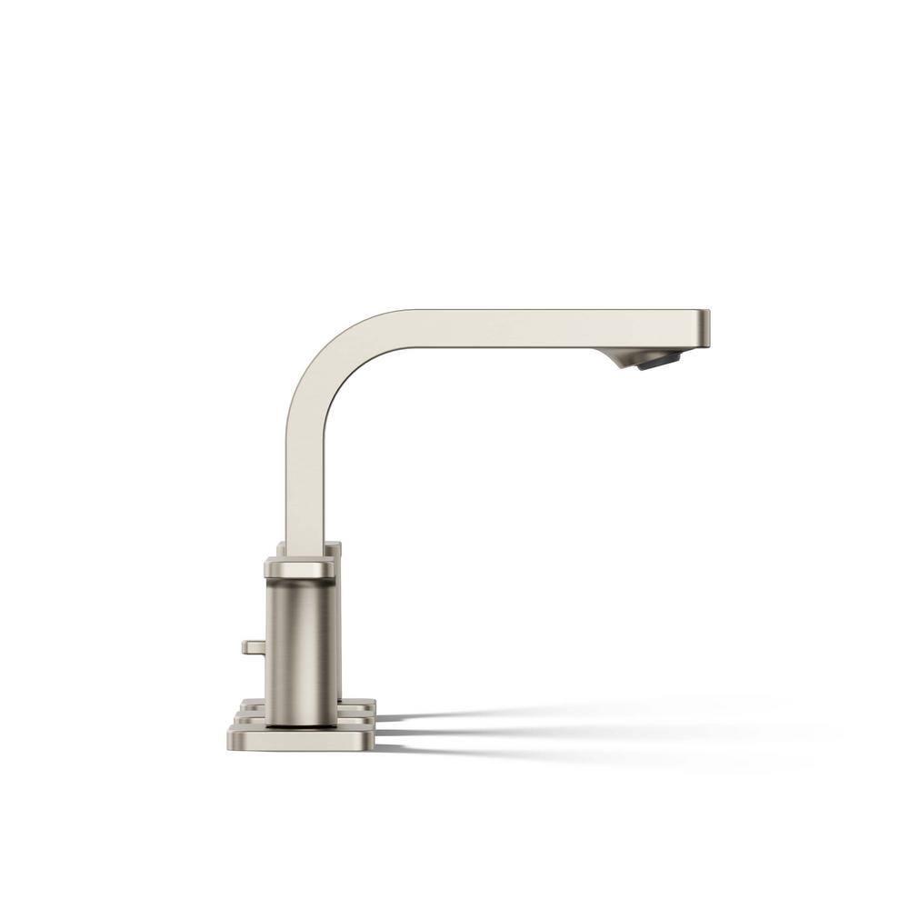 Kohler ® Parallel ® Widespread Nickel Bathroom Sink Faucet and Handles