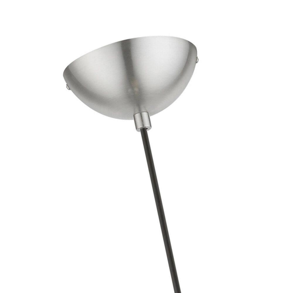 Livex Lighting Stockton 1 - Light Pendant in  Brushed Nickel/Polished Chrome