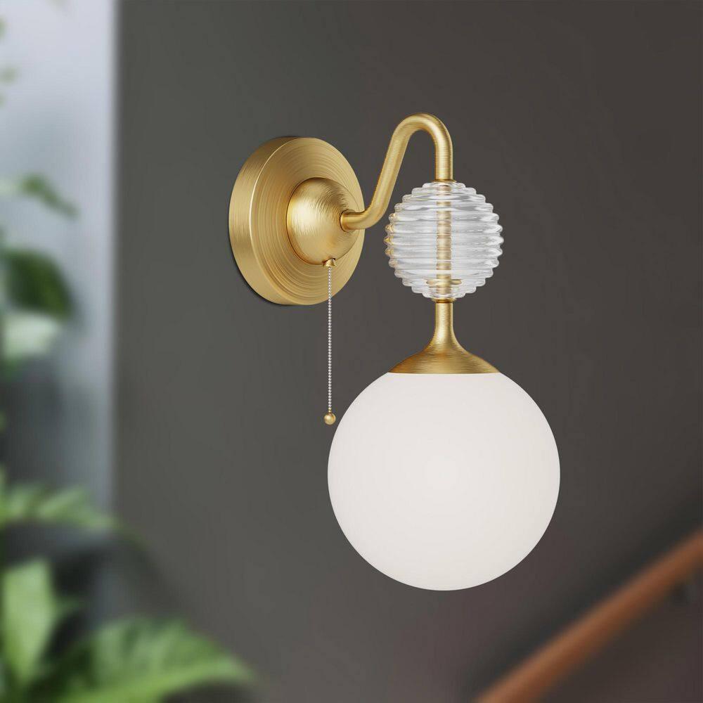 Celia Steel Armed Sconce