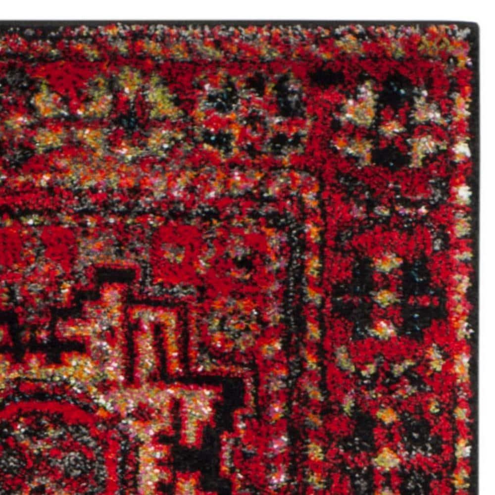 Vintage Hamadan VTH213 Power Loomed Indoor Runner Rug - Red/Multi - 2'3"x18' - Safavieh.