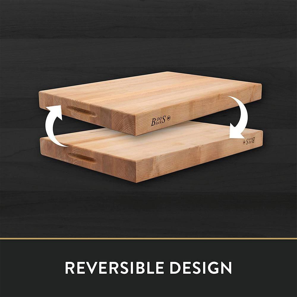 John Boos Wood Edge Grain Reversible Cutting Board