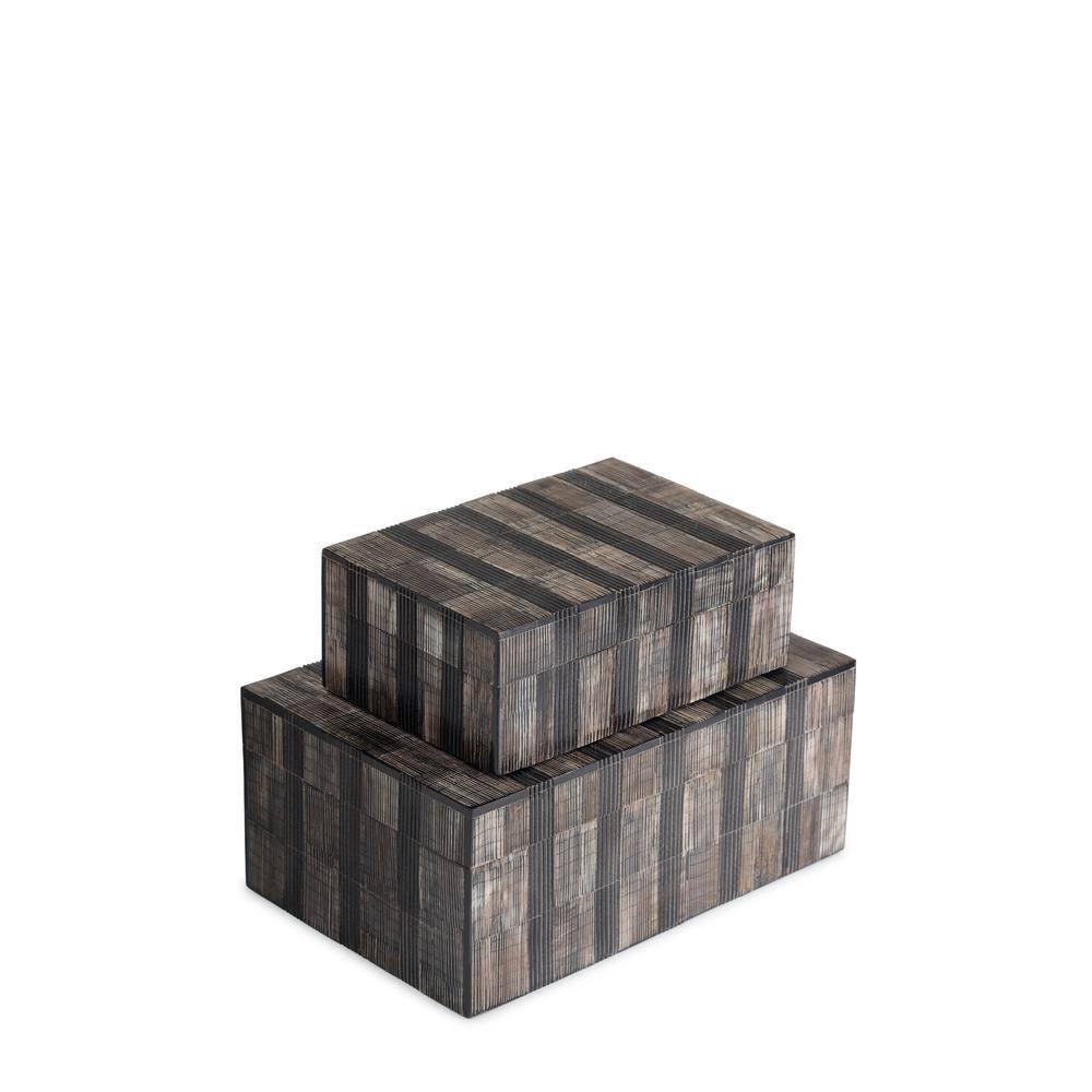Madison Decorative Boxes, Set of 2
