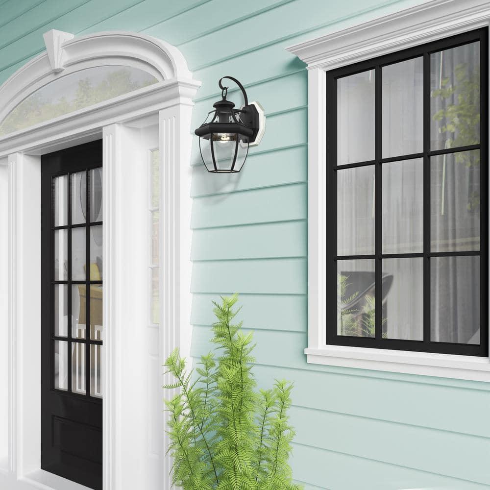 Livex Lighting Monterey 1 - Light Wall Light in  Black