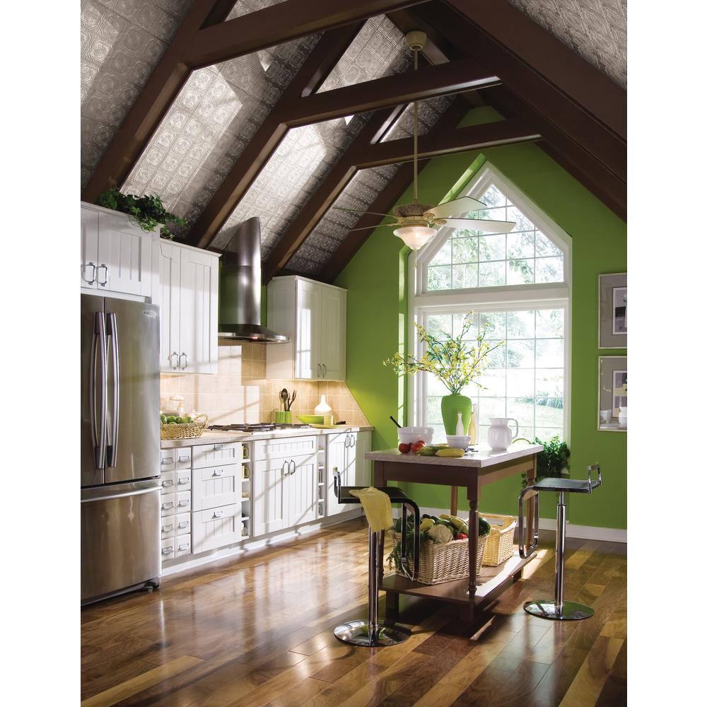 Armstrong World Industries Wellington 1 ft. x 1 ft. Drop-In Mineral Fiber Ceiling Tile in White (Set of 40)