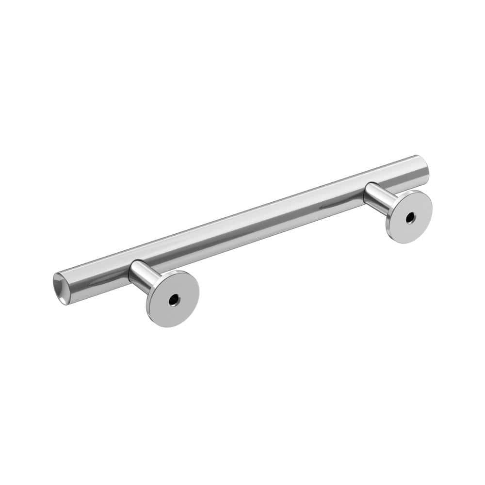 Amerock Radius 3-3/4 inch (96mm) Center-to-Center Polished Chrome Cabinet Pull