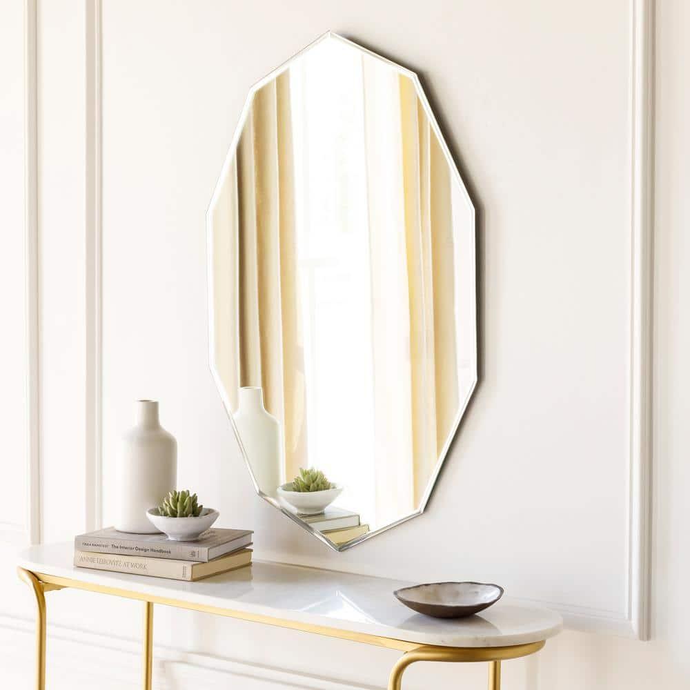 Three Posts™ Teen Briana Flat Wall Mirror