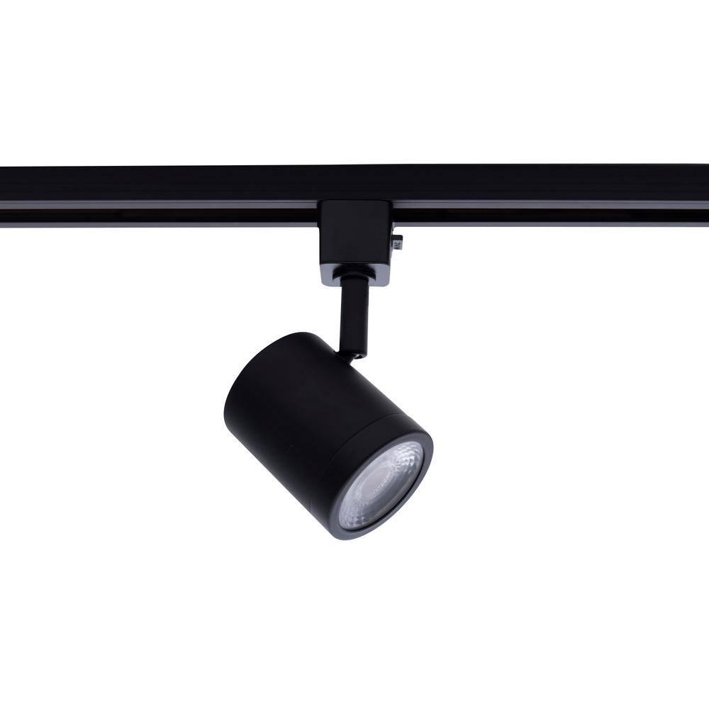 WAC Lighting Charge 10W LED Aluminum Track Head for H Track in Black (Set of 2)