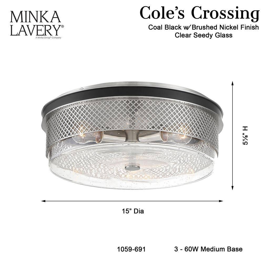 Glass Flush Mount