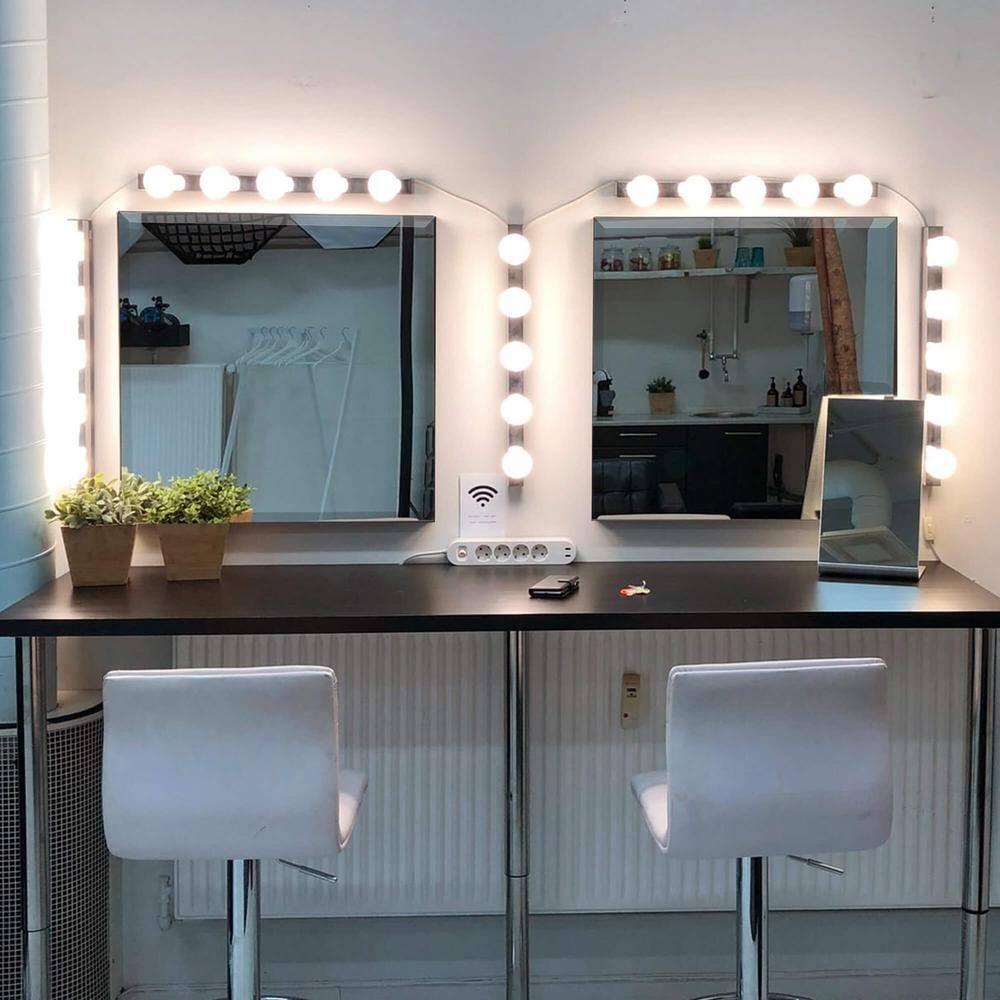 Fab Glass and Mirror Frameless Square Beveled Wall Mirror