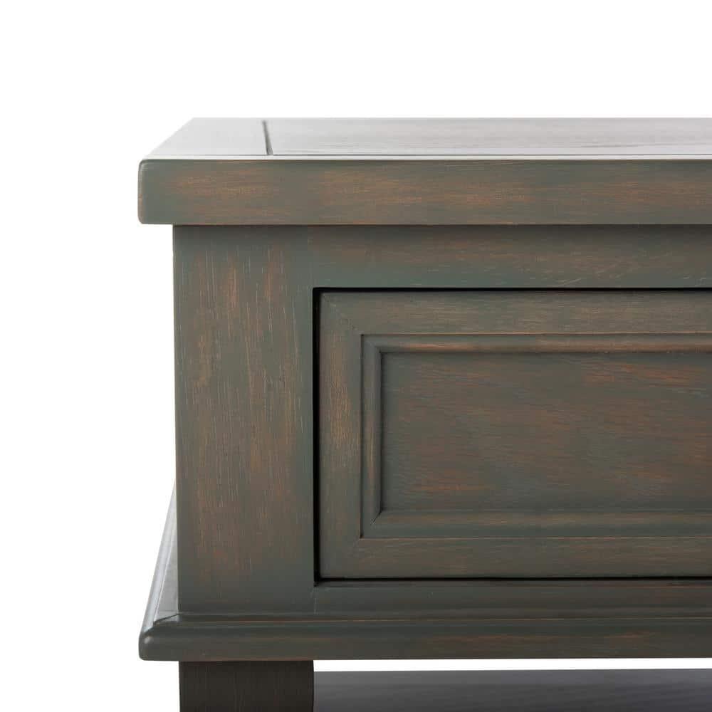 Manelin Coffee Table - Ash Grey - Safavieh
