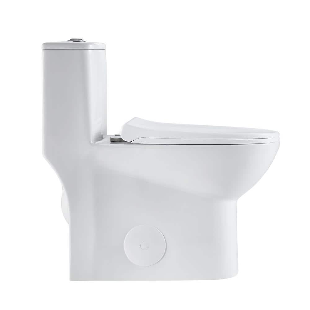 1.1/1.6 GPF Elongated Comfort Height Super Quite Flushing Floor Mounted One-Piece Toilet