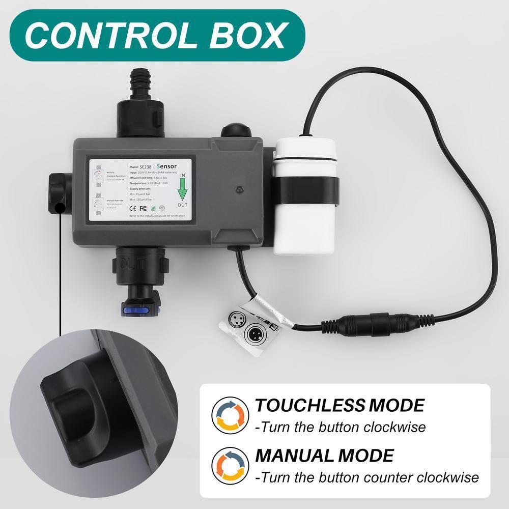 ARCORA ARCORA Stainless Steel  Single Handle Pull-Down Sprayer Kitchen Faucet Set with Touchless Sensor AR7100301B-DC