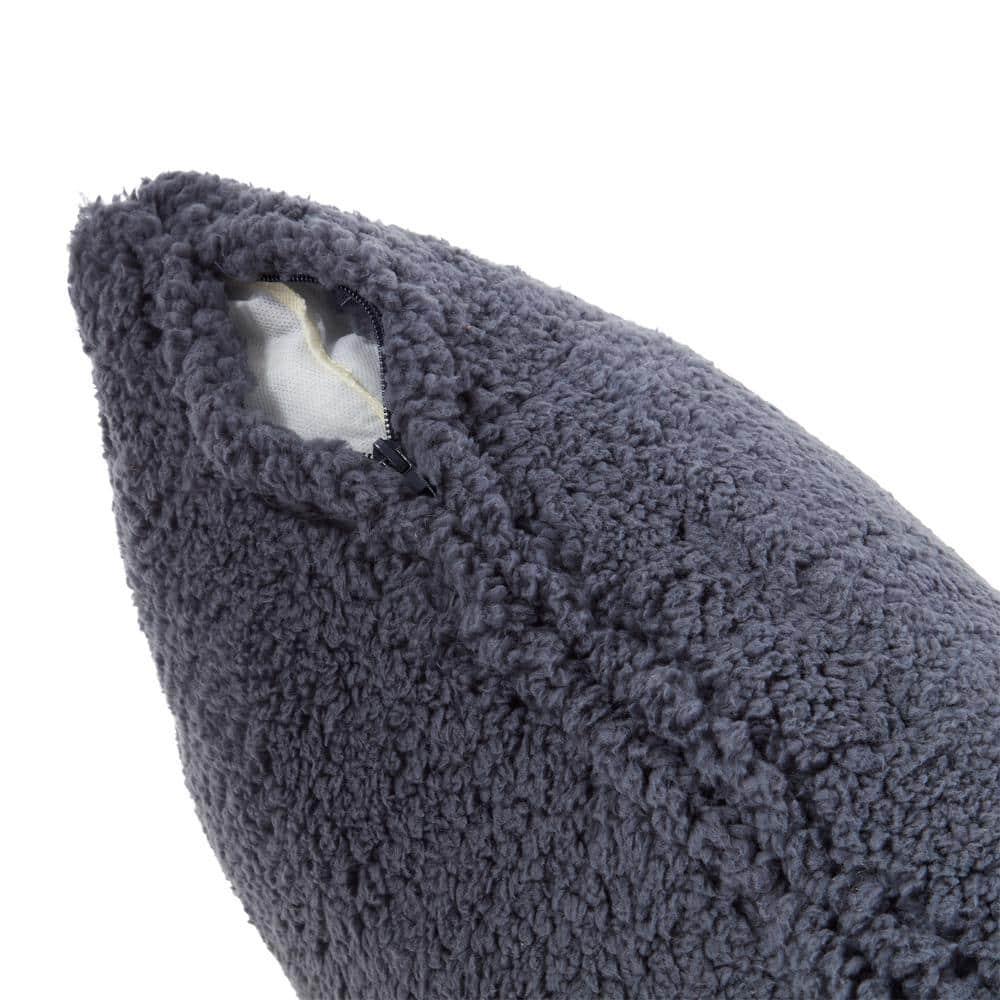 Greendale Home Fashions Sherpa Throw Pillow