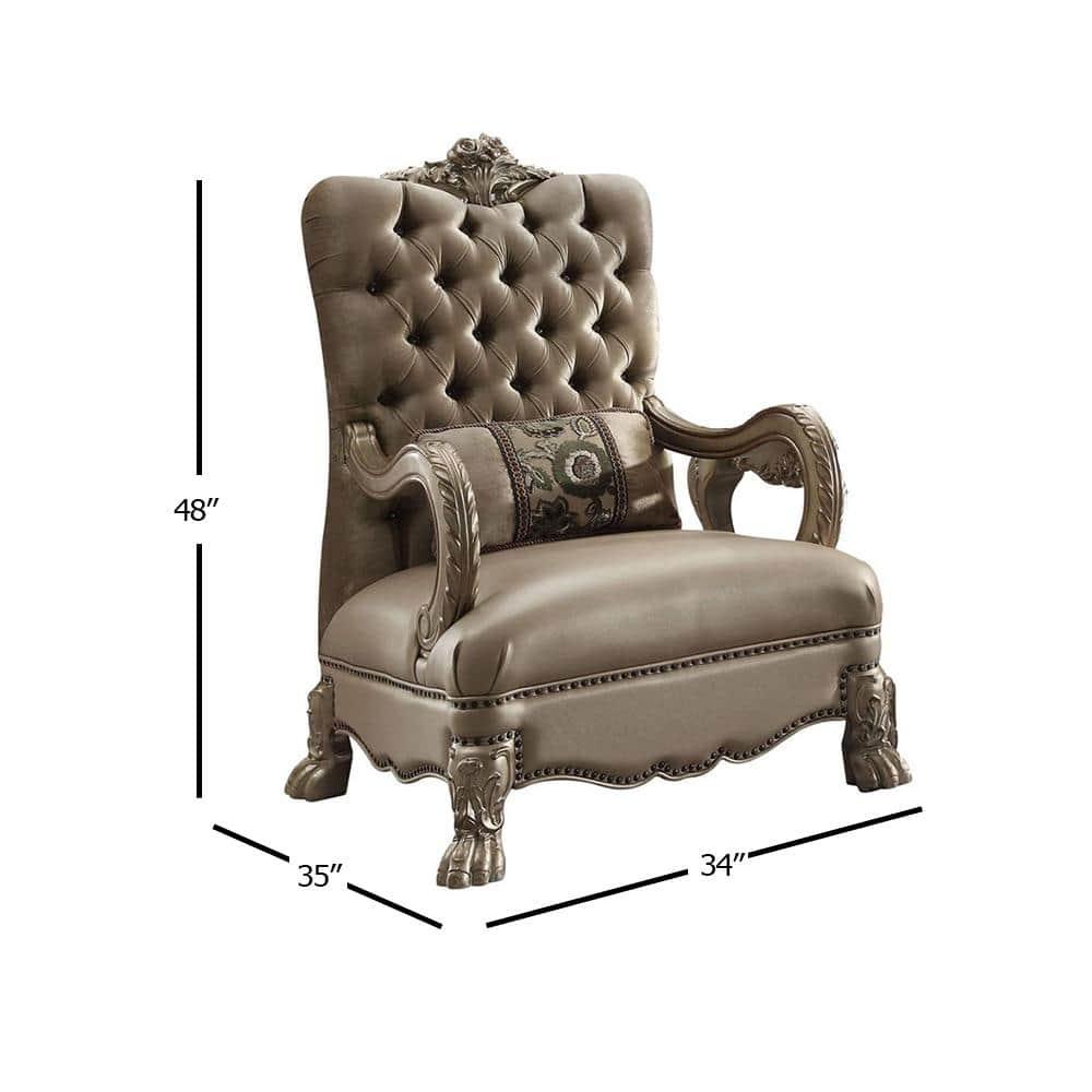 Andrew Home Studio Lole Velvet Armchair
