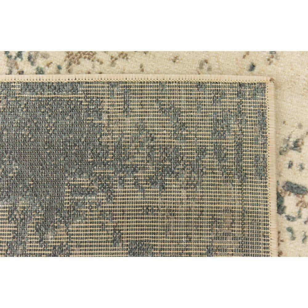 Unique Loom 8' 0 x 10' 0 Beige Tuareg Arid Area Rug