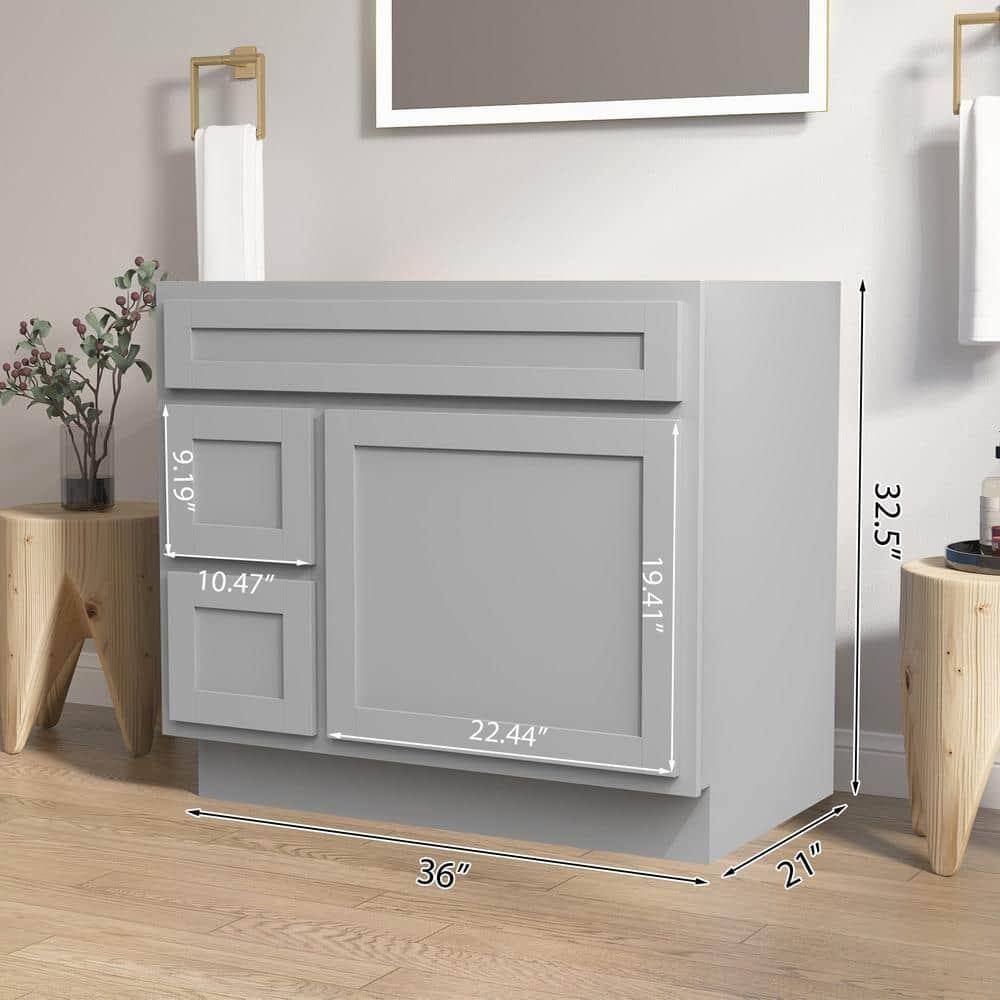 Home Beyond 36" Single Bathroom Vanity Base Only