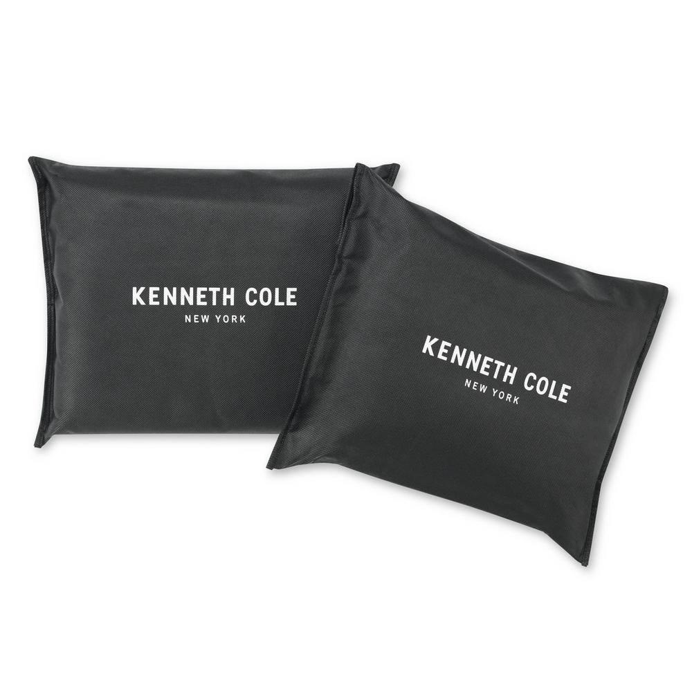 Kenneth Cole Kenneth Cole Holden Grid Cotton Blue Duvet Cover Set