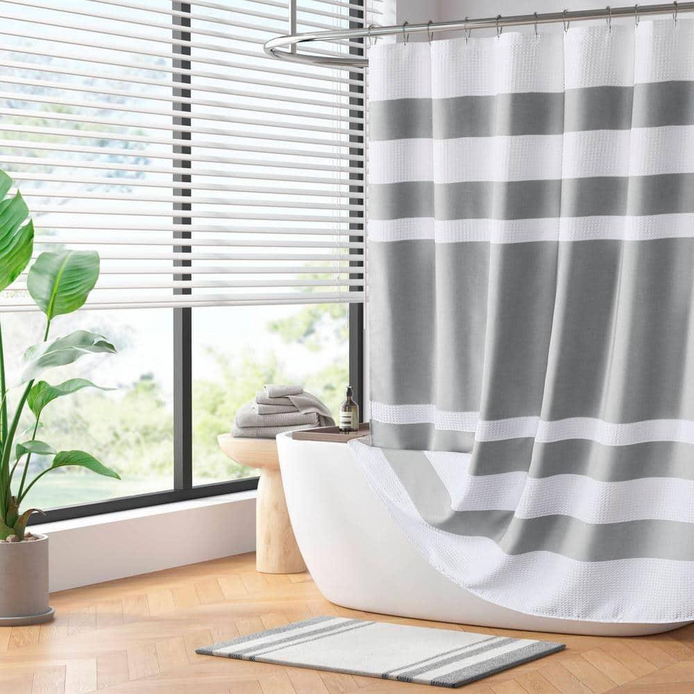 Striped Single Shower Curtain