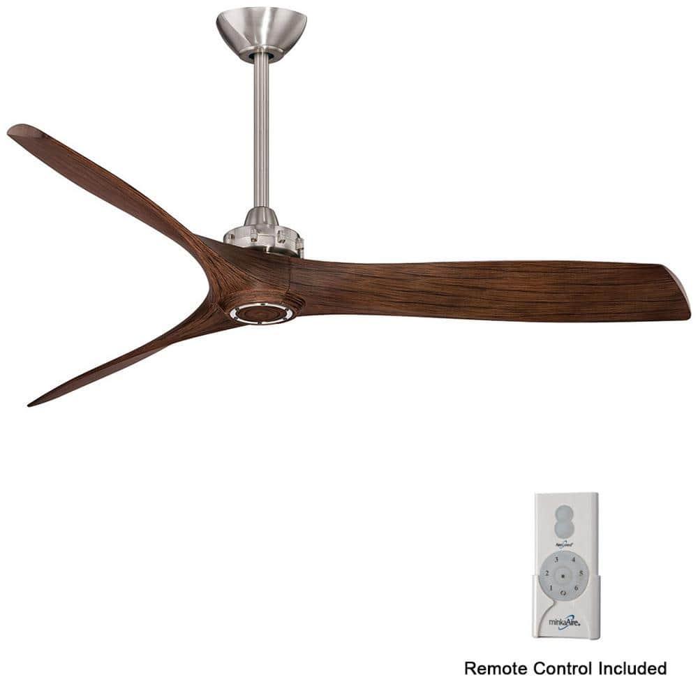 60" 3 - Blade Propeller Ceiling Fan with Remote Control
