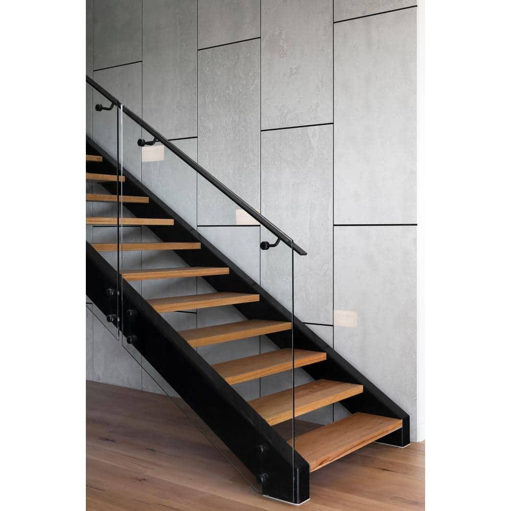 Horizontal Indoor/Outdoor White Louvered LED Step Light