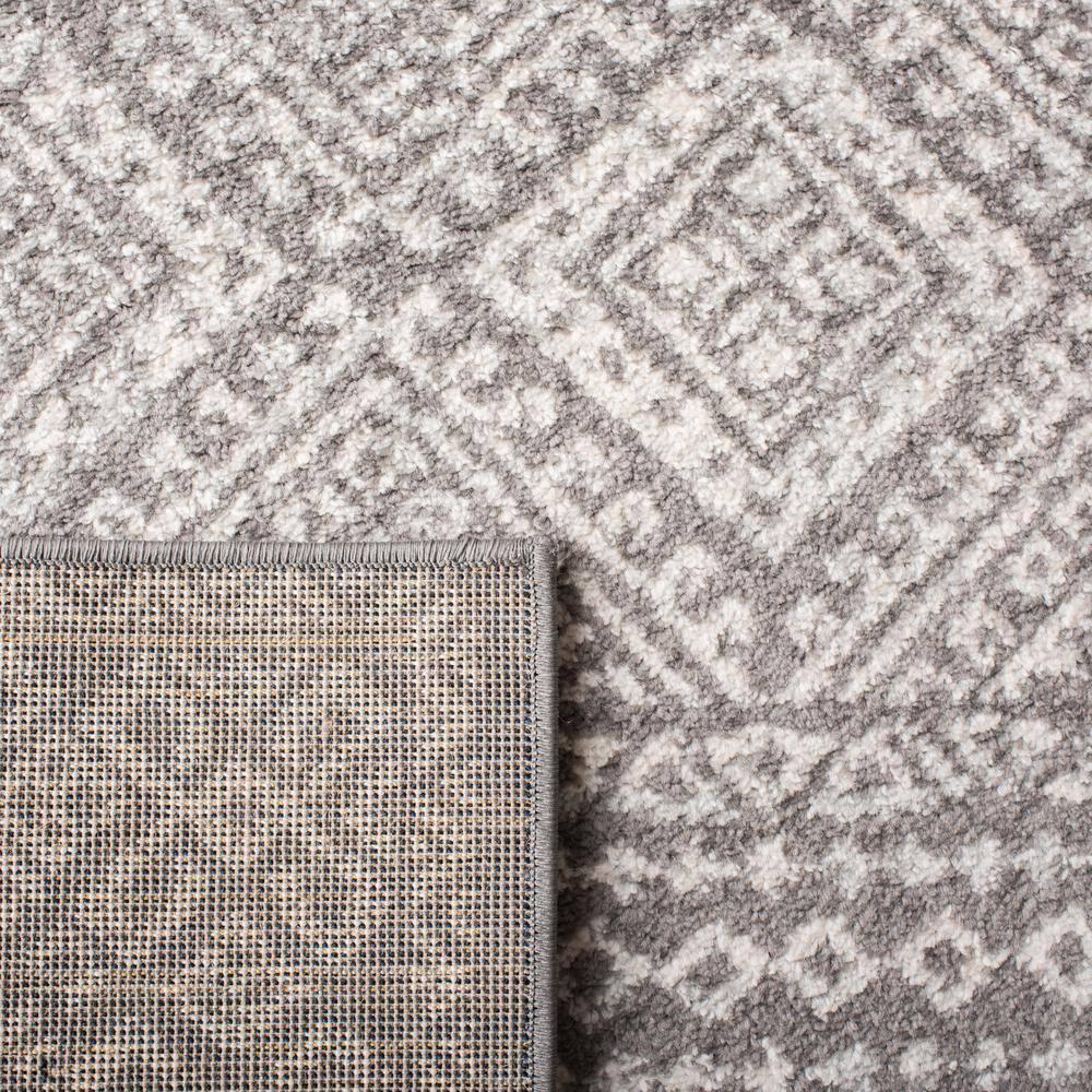 Tulum TUL264 Power Loomed Runner Rug - Dark Grey/Ivory - 2'x7' - Safavieh.