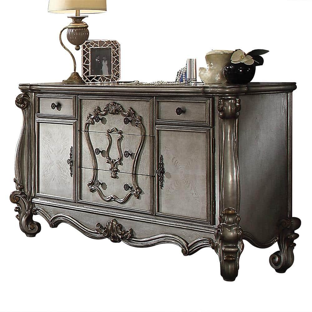 Bersally Solid Wood 70'' W 5 - Drawer Dresser