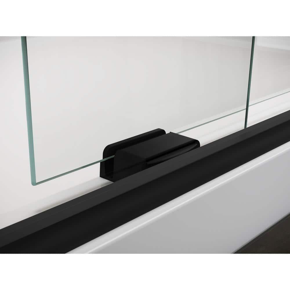 Levity 59.62" x 62" Bypass Bath Door with CleanCoat® Technology