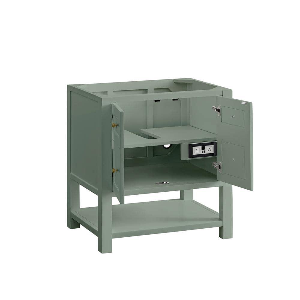 James Martin Vanities Breckenridge 30'' Single Bathroom Vanity with Top