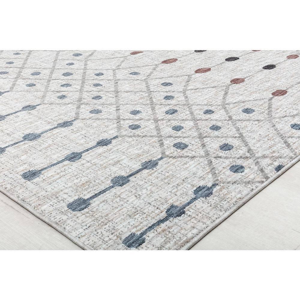 Mason Brooks Cressida CA75A La Paloma Gray Area Rug for Dining Room Rug Neutral Rug Living Room Rug Kitchen, 2'6" x 8'