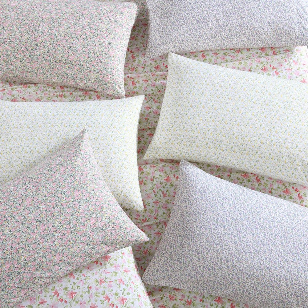 Laura Ashley Laura Ashley Printed Cotton Percale Sheet Set