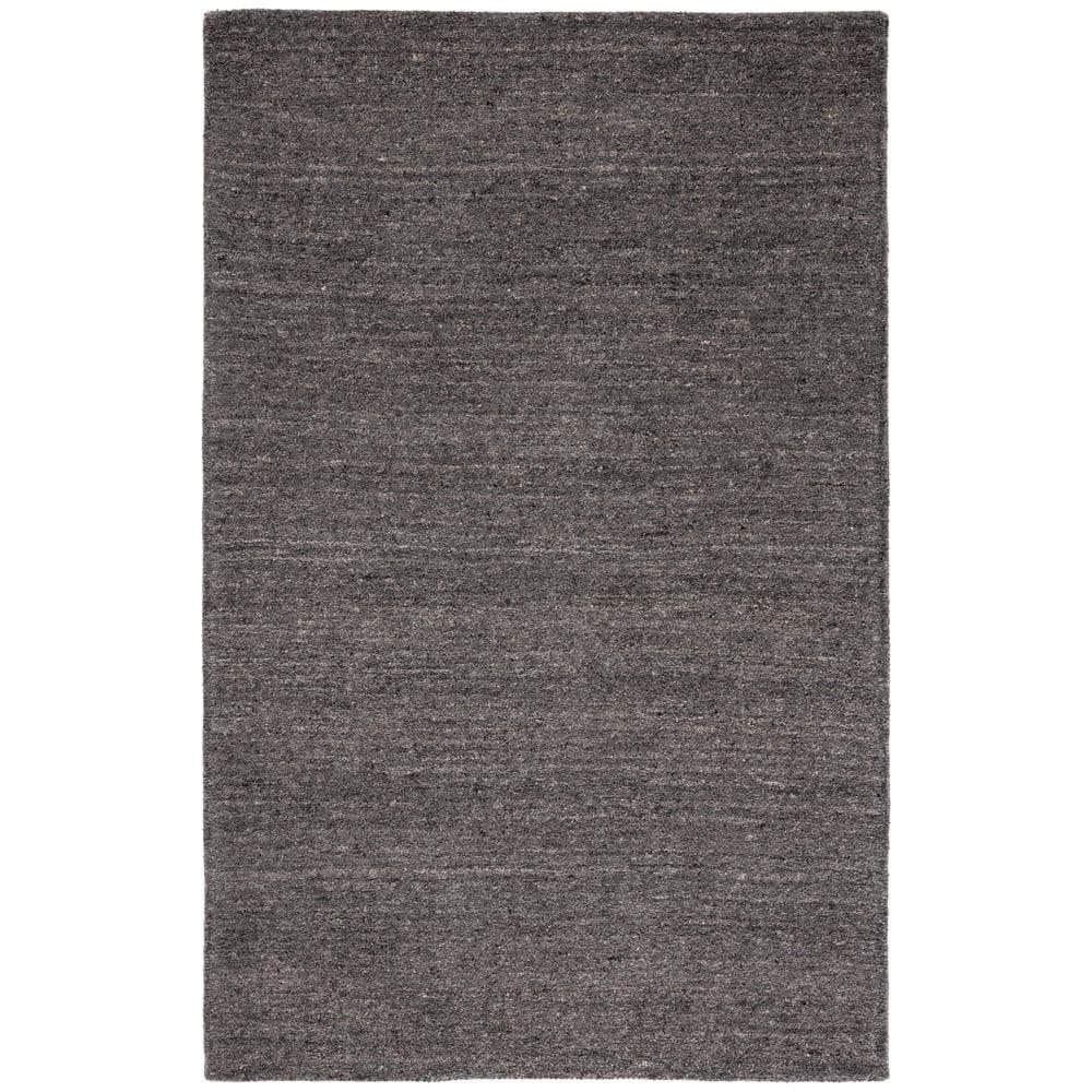 SAFAVIEH Himalaya Flanagan Solid Area Rug, Grey, 3' x 5'
