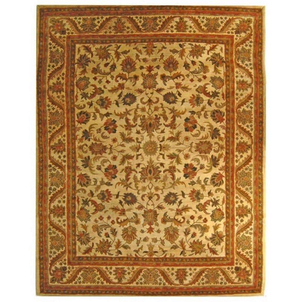 Antiquity AT52 Hand Tufted Indoor Area Rug - Gold - 8'3"x11' - Safavieh