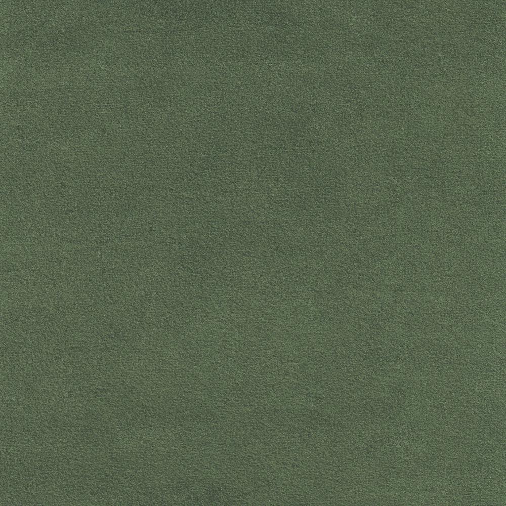 HomePop Modern Metal Bench Loden Green: Upholstered Rectangle for Entryway, End of Bed