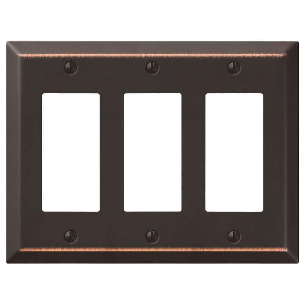 CKP Impressions 3 - Gang Rocker Standard Combination Wall Plate