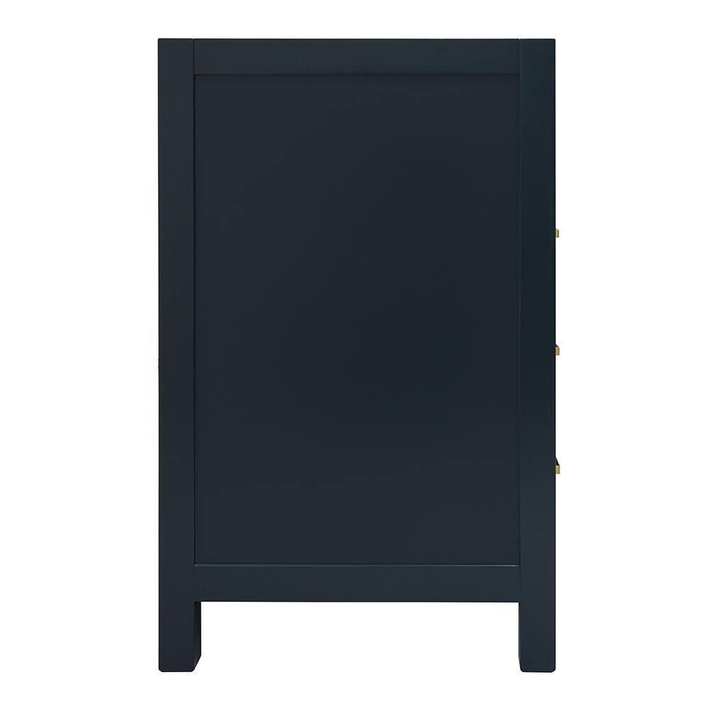 Ariel A067s-Bc Cambridge 66" Single Free Standing Vanity Cabinet Only - Blue