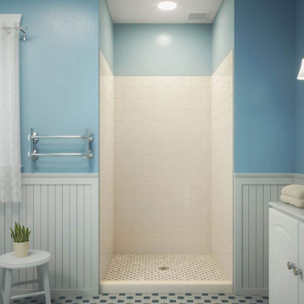 DreamLine QWALL-VS Acrylic Biscuit Bathtub Wall