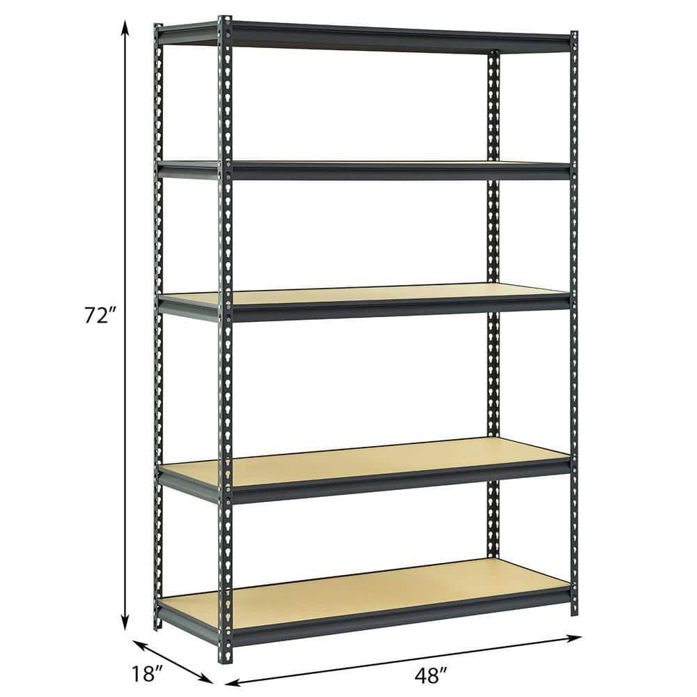 Edsal-Sandusky 48'' W Metal Height -Adjustable Shelving Unit